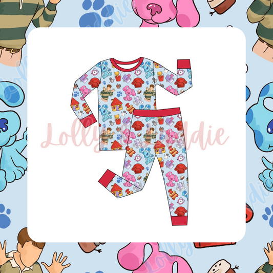 Pawprint Trail - Kid (Pant Set) (READY-TO-SHIP)