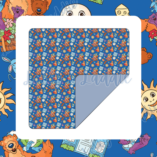 Blue House Hugs - Blanket (READY-TO-SHIP)
