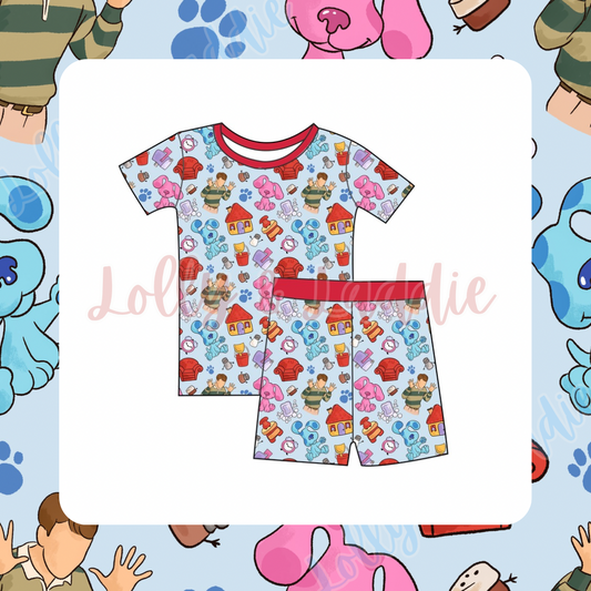 Pawprint Trail - Kid (Short Set) (READY-TO-SHIP)