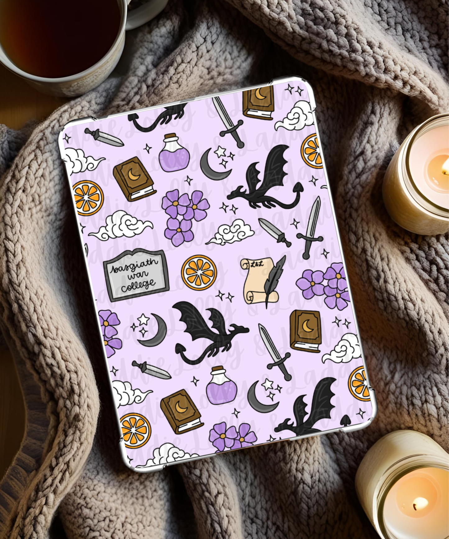 "Ember & Iron" - Kindle Case (READY-TO-SHIP)