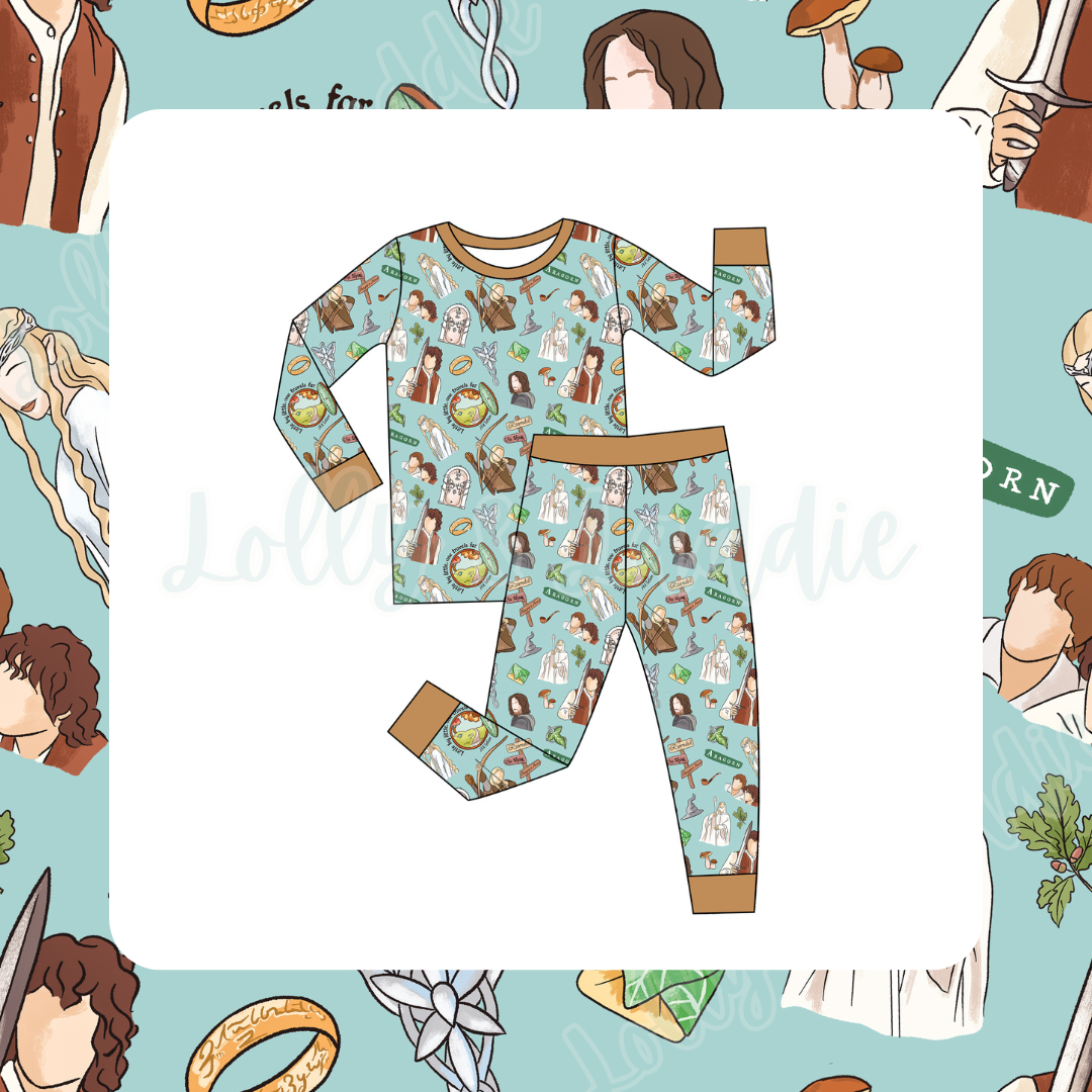 Middle Earth Magic - Kid (Pant Set) (READY-TO-SHIP)