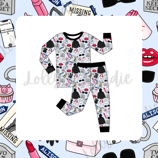 Rosewood Secrets - Kid (Pant Set) (READY-TO-SHIP)