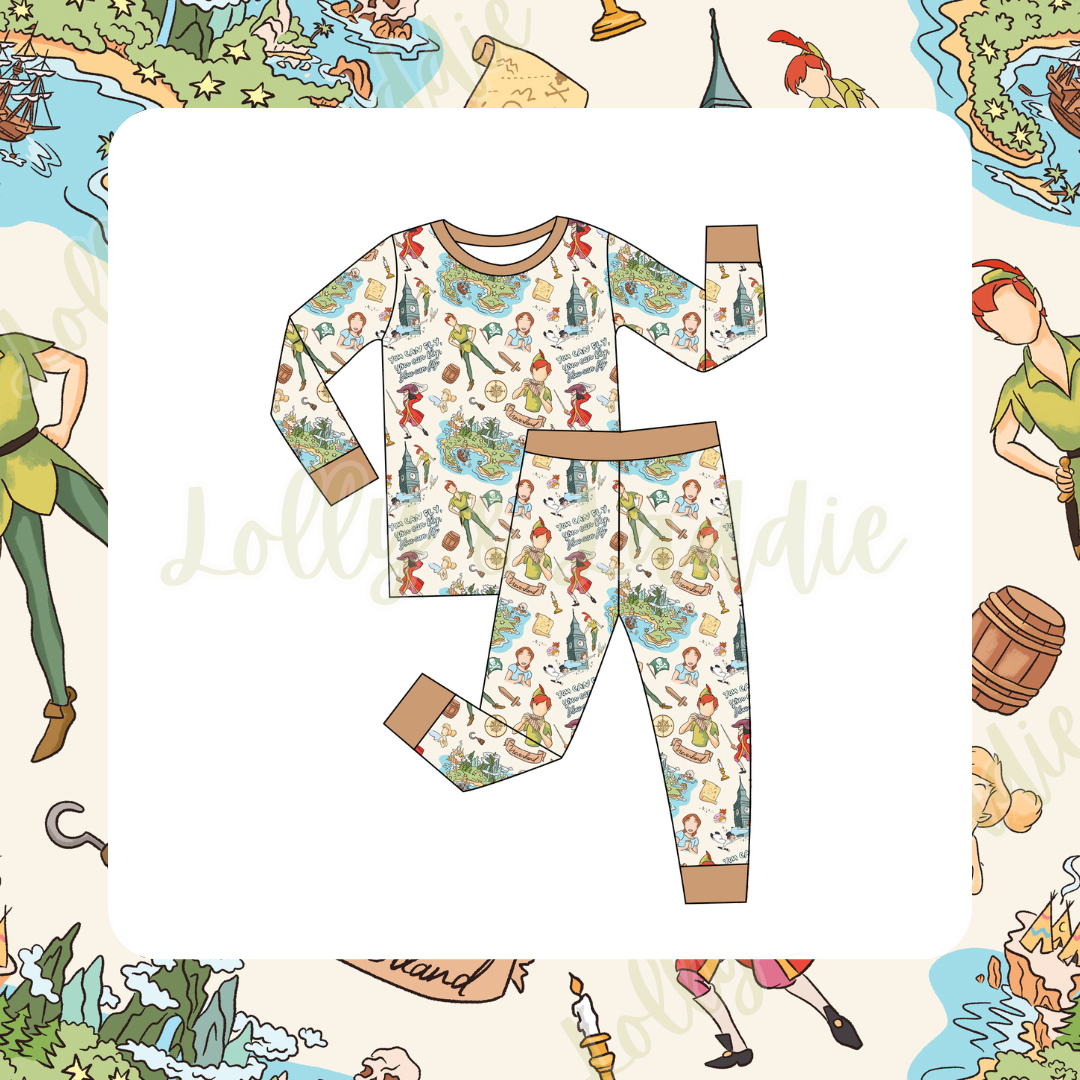 Second Star To The Right - Kid (Pant Set) (READY-TO-SHIP)