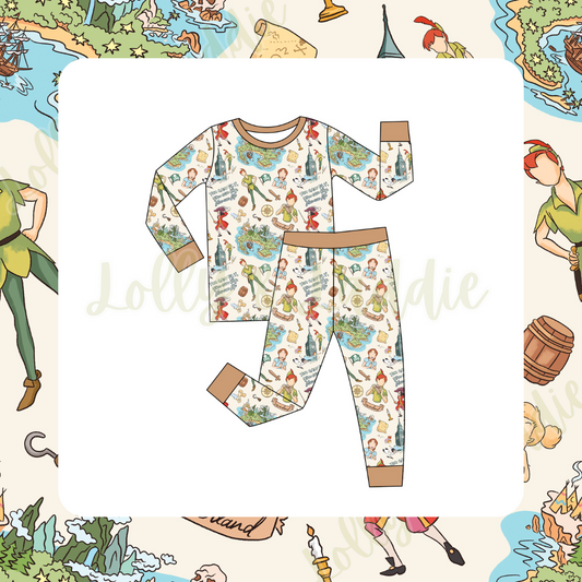 Second Star To The Right - Kid (Pant Set) (READY-TO-SHIP)