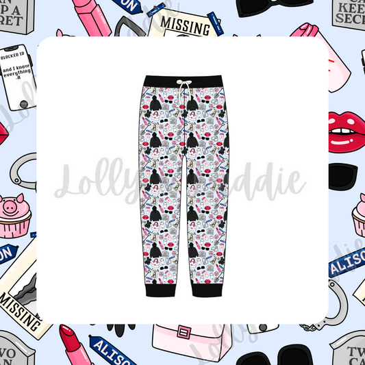 Rosewood Secrets - Adult (Jogger Pants) (READY-TO-SHIP)