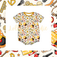 Burnin' Up - T-Shirt Romper (READY-TO-SHIP)