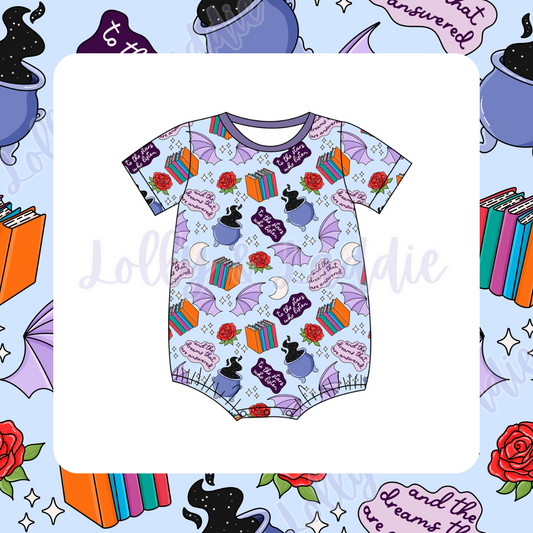 Night Court Dreams - T-Shirt Romper (READY-TO-SHIP)