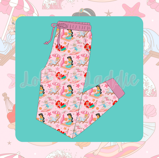 Beach Princess - Large Adult Jogger Pants (OLD MANUFACTURER/FINAL SALE)
