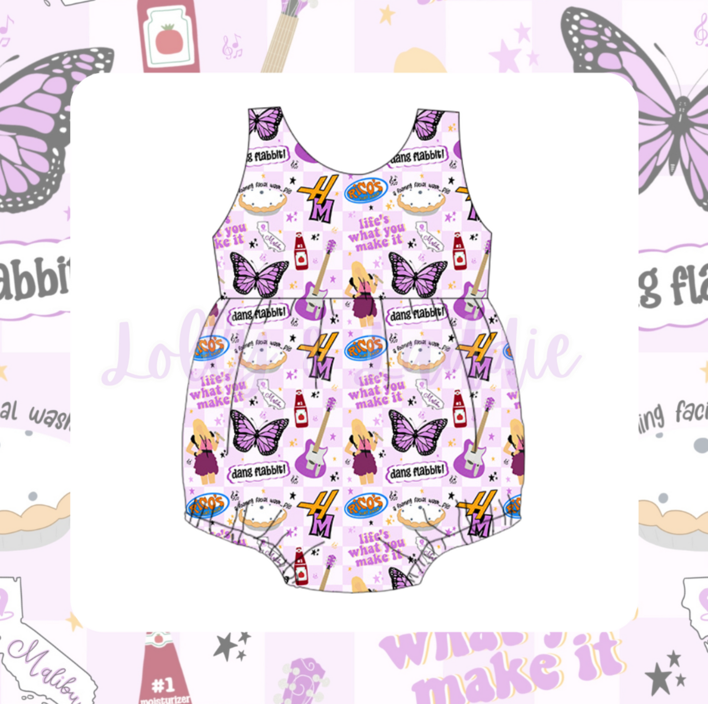 Best Of Both Worlds - Tank Bubble Romper (OLD MANUFACTURER/FINAL SALE)