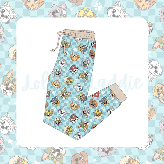 Rescue Dogs - Medium Adult Jogger Pants (OLD MANUFACTURER/FINAL SALE)