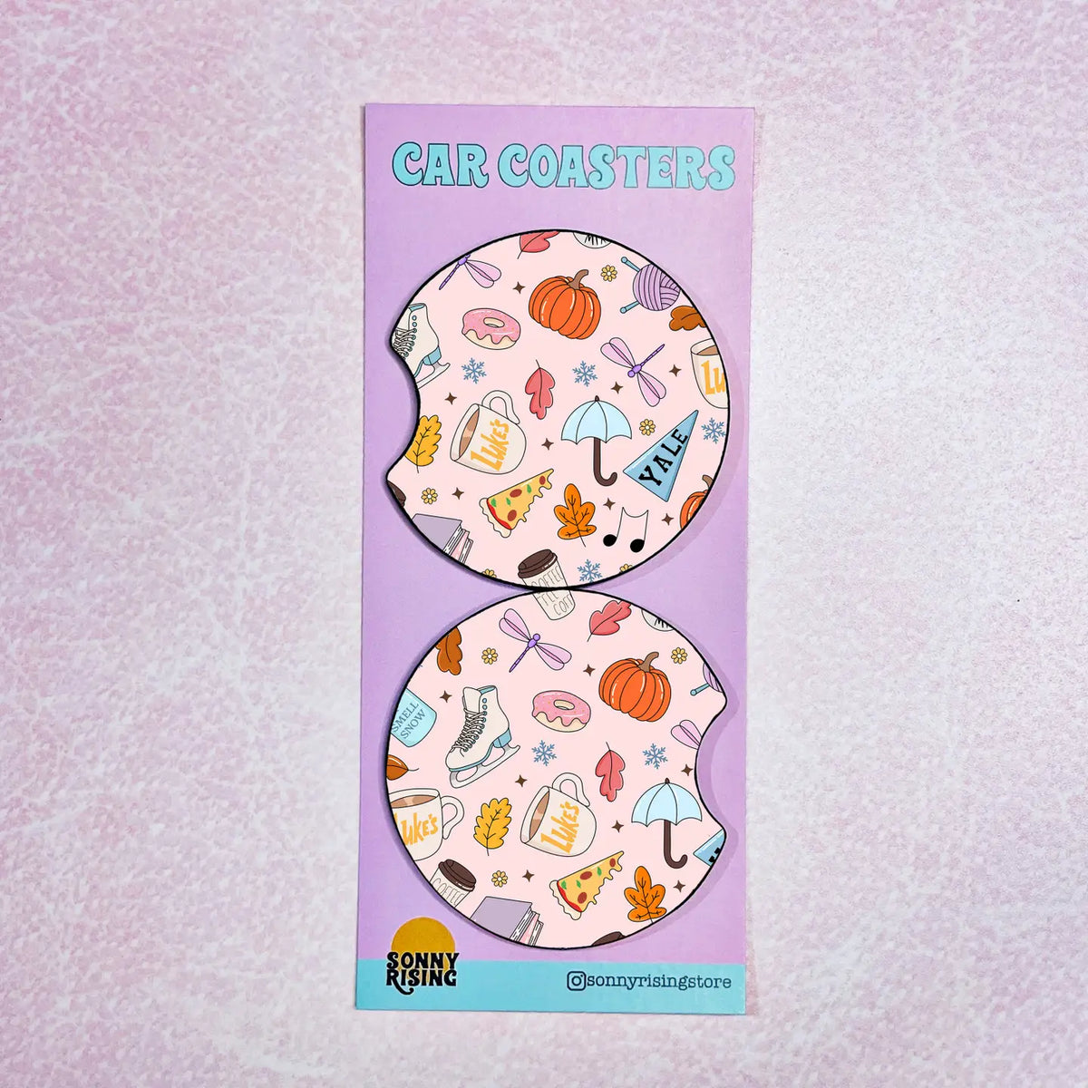 Dragonfly Dreams - Car Coasters (READY-TO-SHIP)