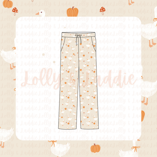 The Great Pumpkin Waddle - Adult (Lounge Pants) (READY-TO-SHIP)