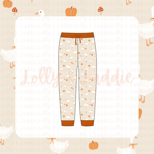 The Great Pumpkin Waddle - Adult (Jogger Pants) (READY-TO-SHIP)