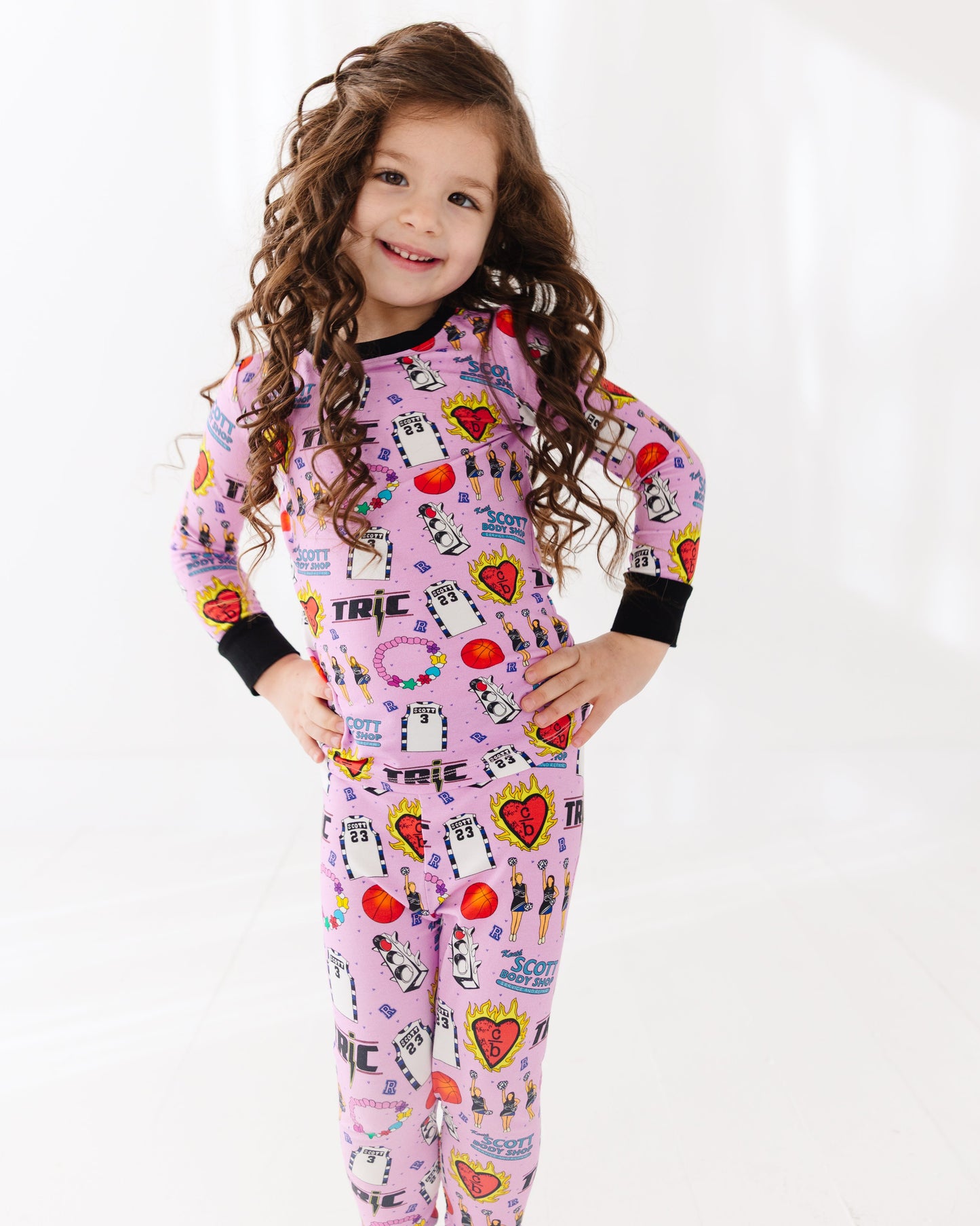There's Only OTH (Pink) - Kid (Pant Set) (READY-TO-SHIP)