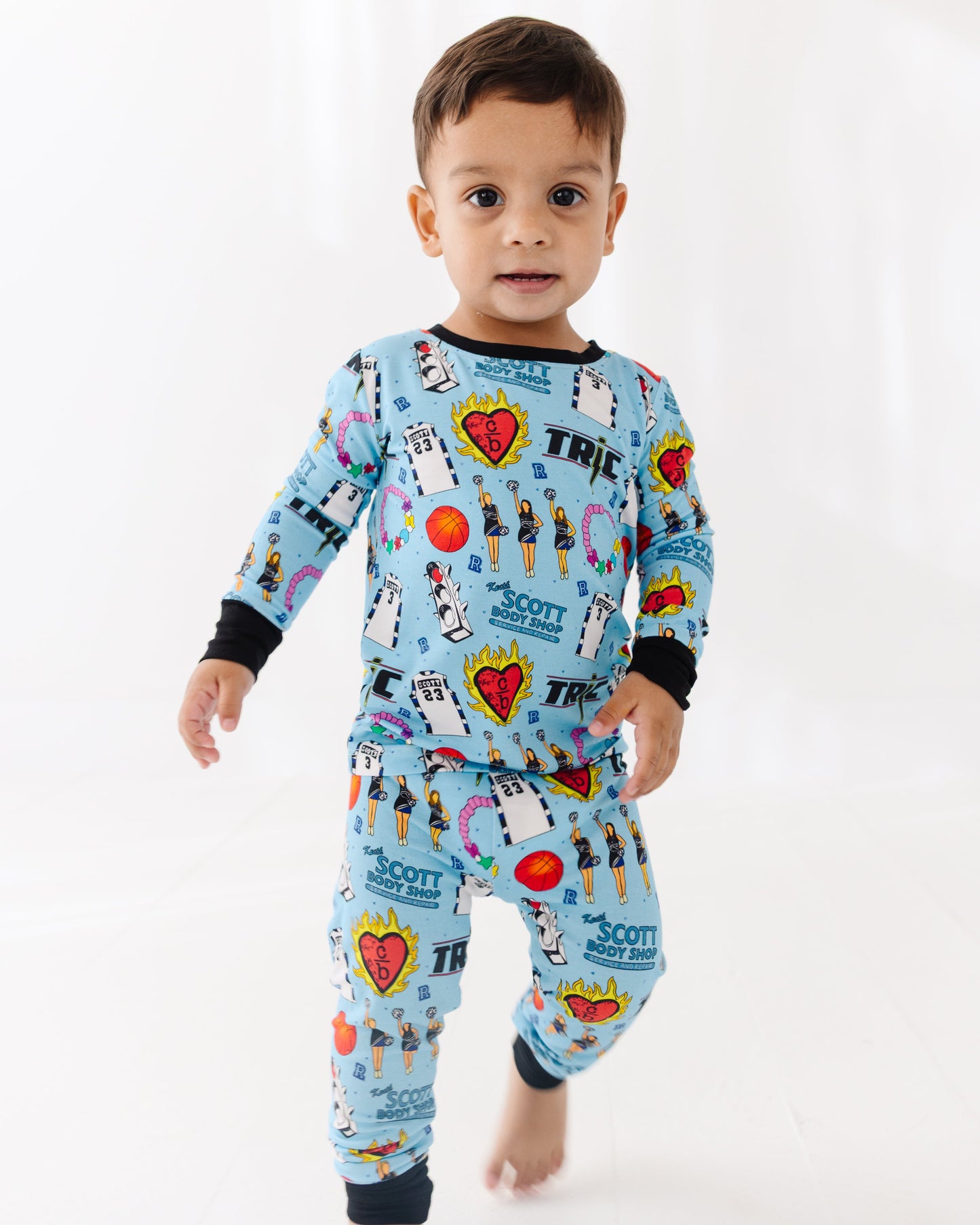 There's Only OTH (Blue) - Kid (Pant Set) (READY-TO-SHIP)