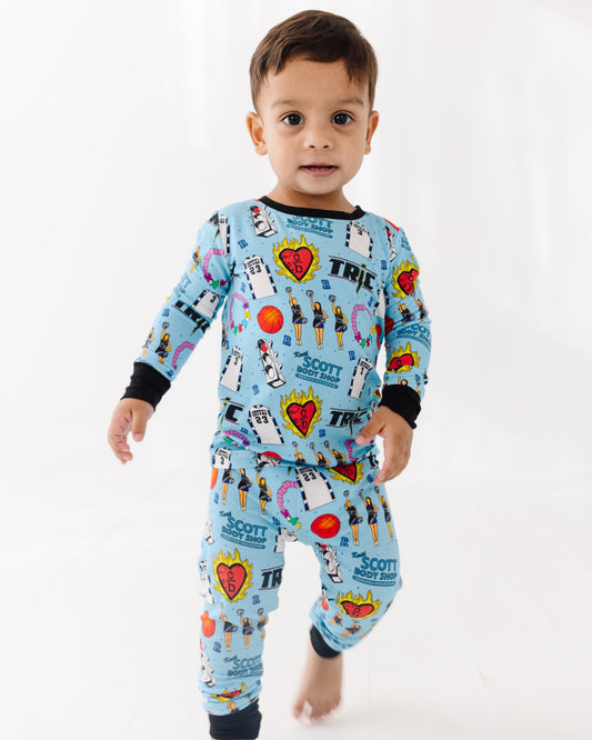There's Only OTH (Blue) - Kid (Pant Set) (READY-TO-SHIP)