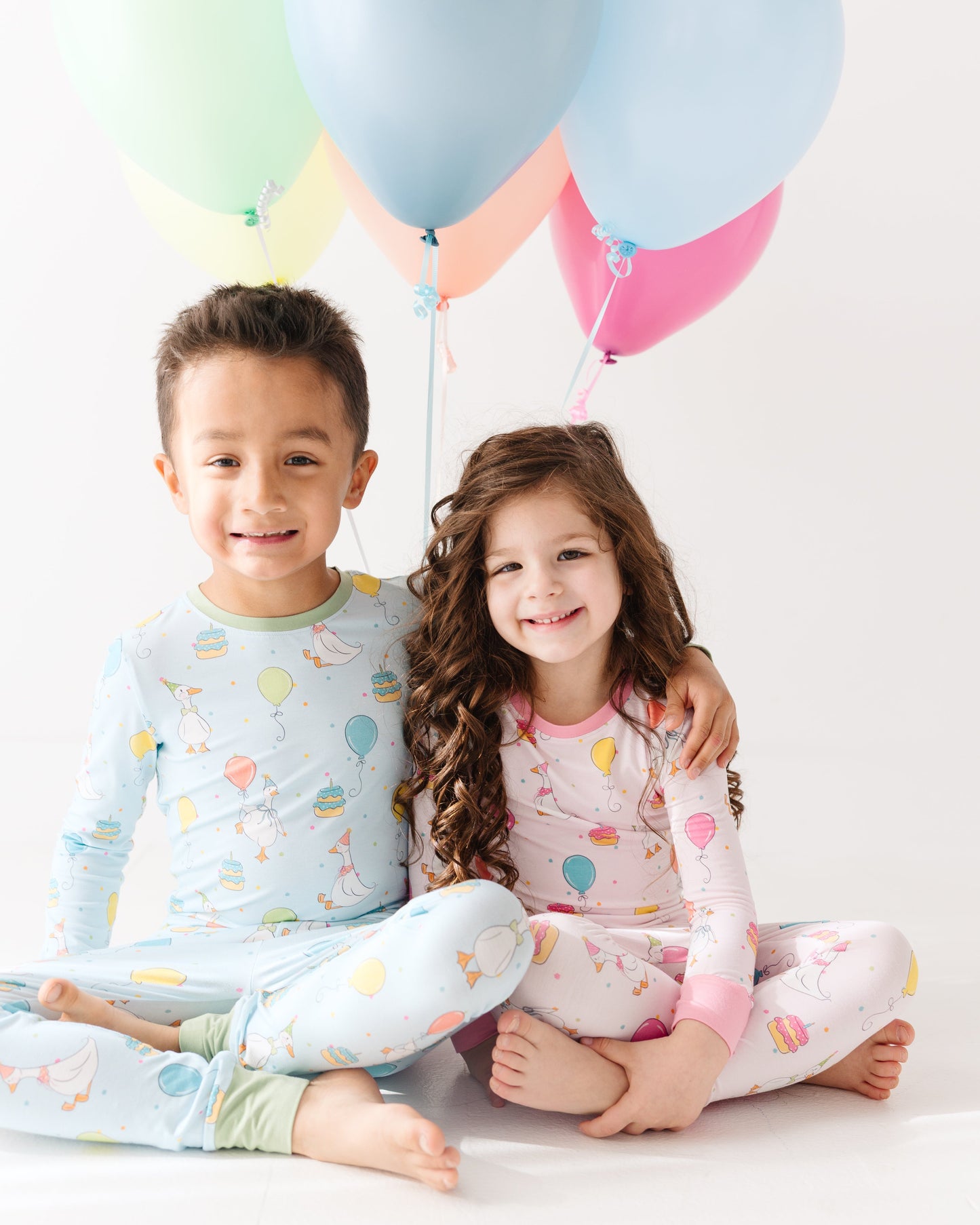 Flappy Birthday (Blue) - Kid (Pant Set) (READY-TO-SHIP)