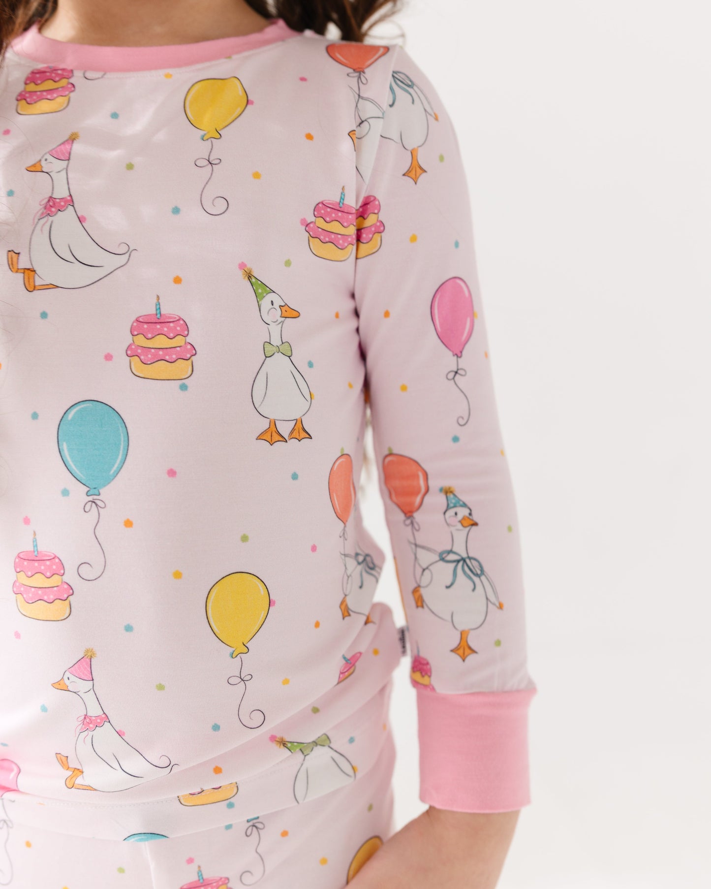 Flappy Birthday (Pink) - Kid (Pant Set) (READY-TO-SHIP)