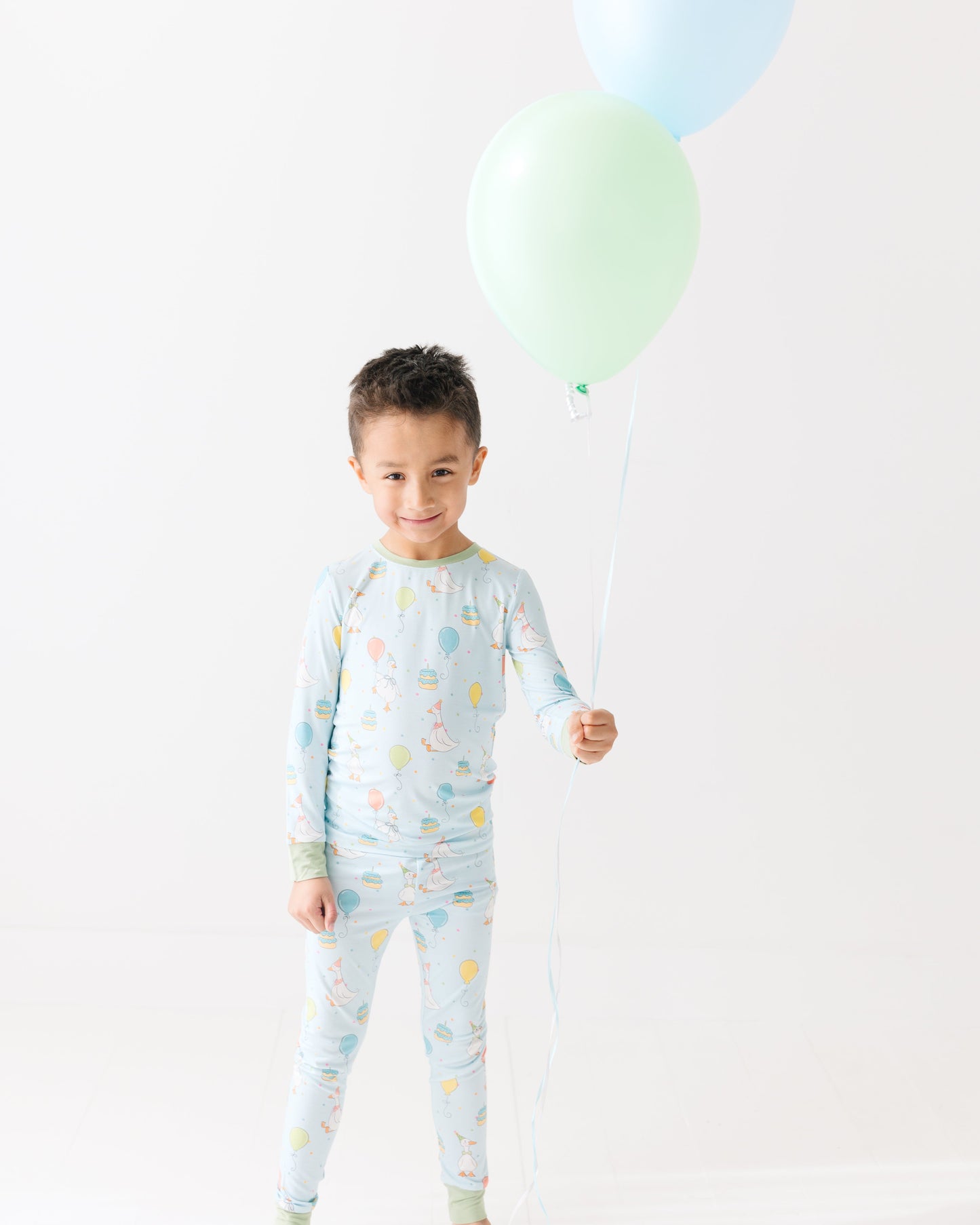 Flappy Birthday (Blue) - Kid (Pant Set) (READY-TO-SHIP)
