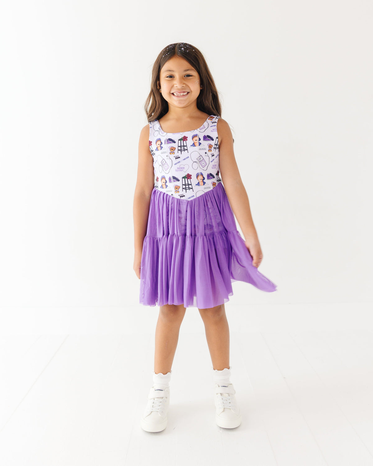 One Less Lonely Girl - Kids' Move & Play Dress (READY-TO-SHIP)