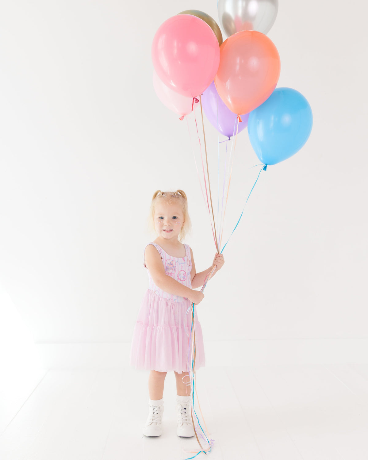 Castle Afterglow - Kids' Move & Play Dress (READY-TO-SHIP)