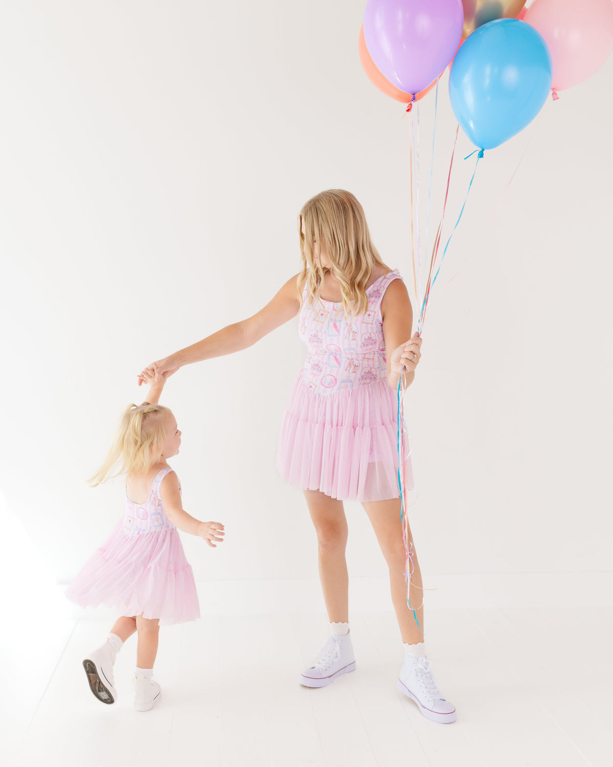 Castle Afterglow - Kids' Move & Play Dress (READY-TO-SHIP)