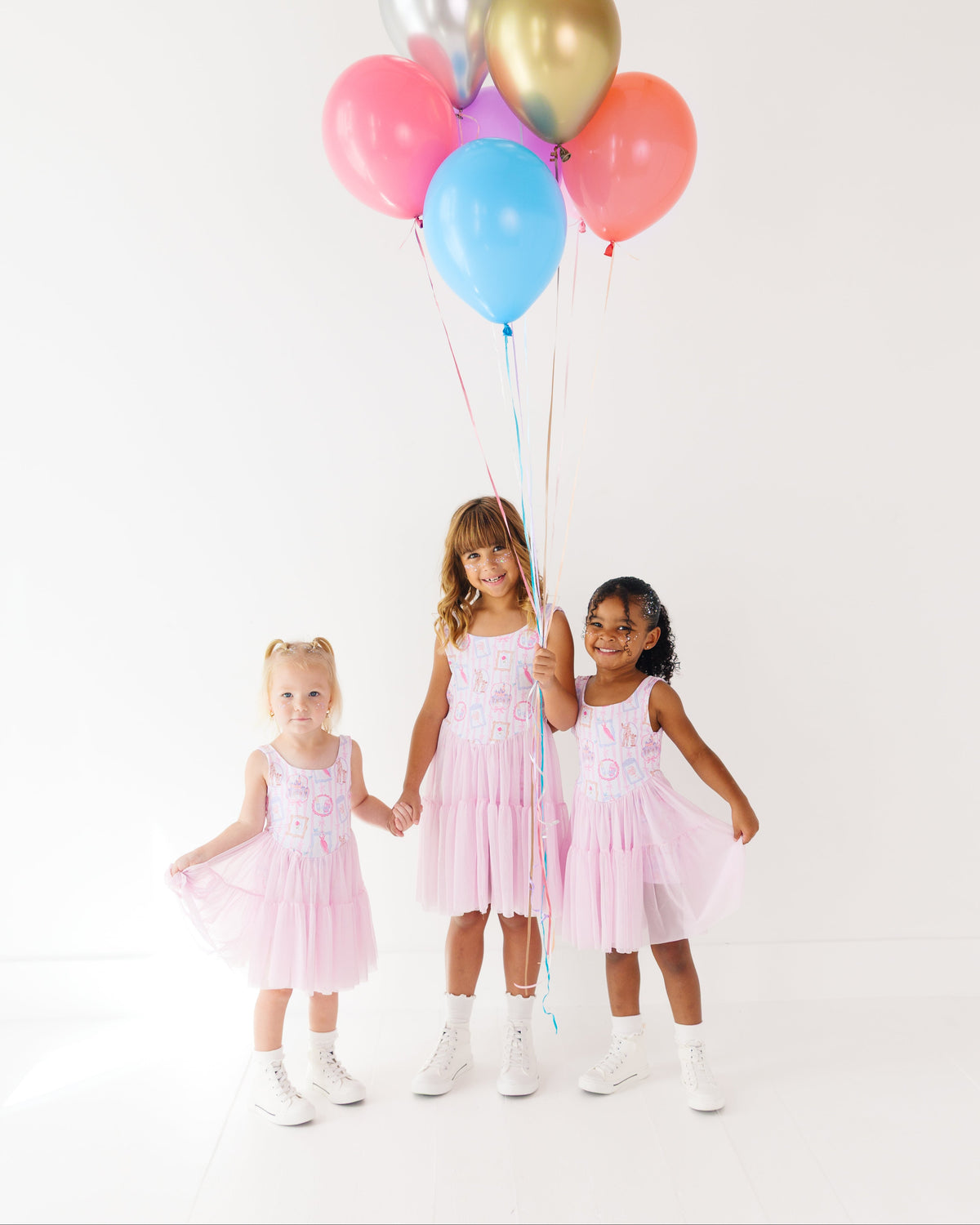 Castle Afterglow - Kids' Move & Play Dress (READY-TO-SHIP)