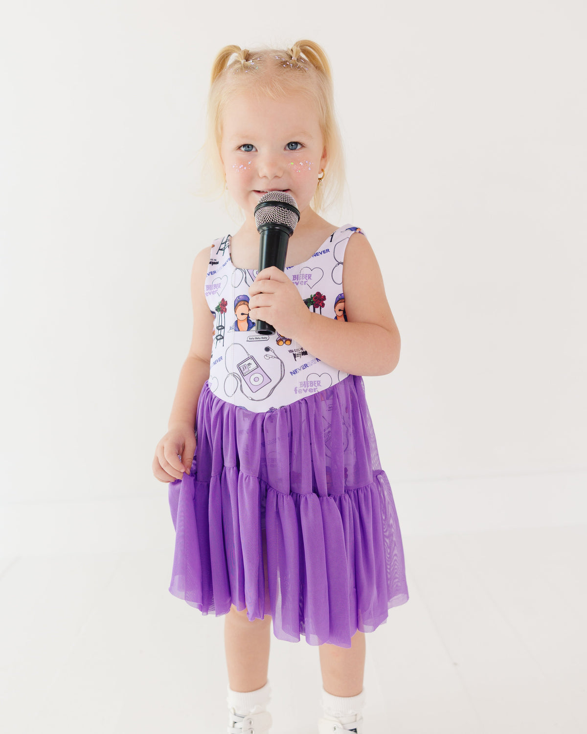 One Less Lonely Girl - Kids' Move & Play Dress (READY-TO-SHIP)