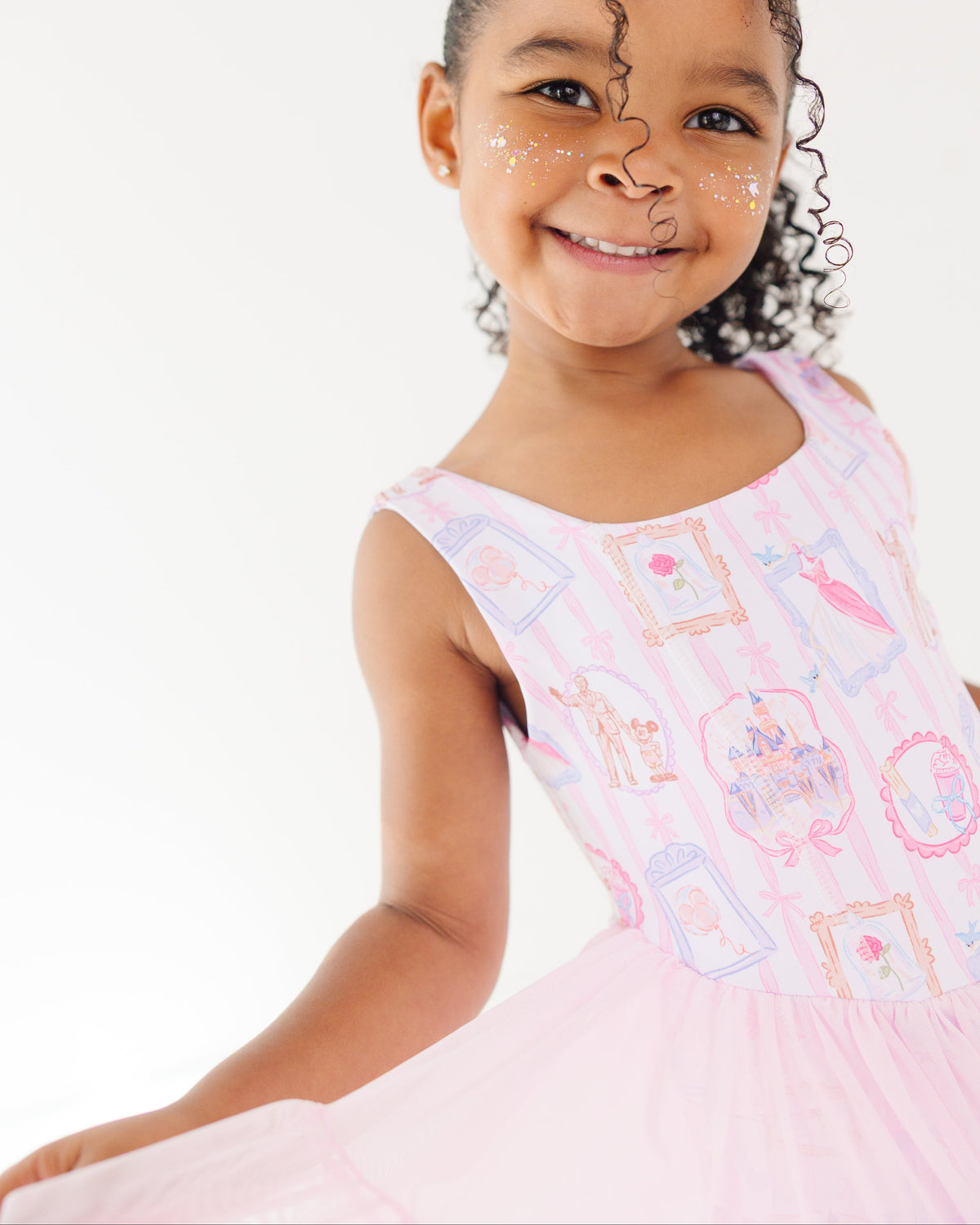 Castle Afterglow - Kids' Move & Play Dress (READY-TO-SHIP)