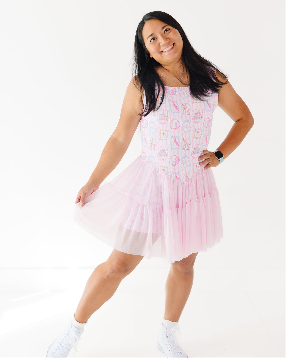 Castle Afterglow - Women's Move & Play Dress (READY-TO-SHIP)
