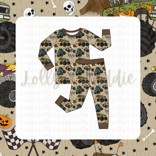 Trick Or Tread - Kid (Pant Set) (READY-TO-SHIP)