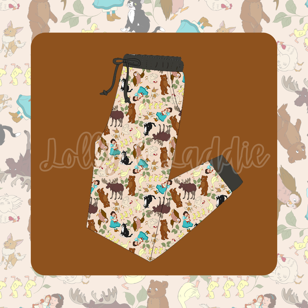Bear & Friends - Adult Jogger Pants (OLD MANUFACTURER/FINAL SALE)